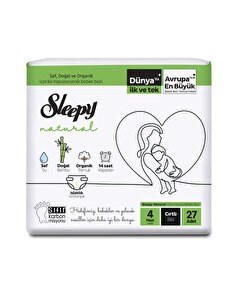 Sleepy Baby Sleepy Bebek Bezi Jumbo 4 Beden Maxi 27'li