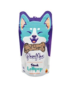 Pawmax Pawmax Steak Lollipop Tahılsız Kurutulmuş Köpek Ödül Maması 10 gr