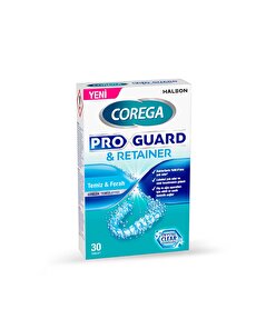 Corega Corega Diş Aparat Temizleyici Proguard & Retainer 30'lu