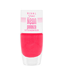 Rival Loves Me Rival Loves Me Neon Palooza Oje Glitter Neon No.02 8 ml