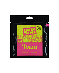 One Spray Tattoo One Spray Tattoo City Pack Dövme Şablon Seti Ibiza