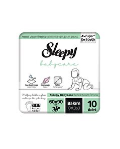 Sleepy Baby Sleepy Bebek Bakım Örtüsü 10'lu