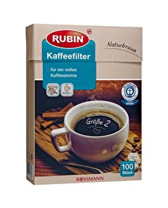 Rubin Rubin Kahve Filtresi No:2 100'lü
