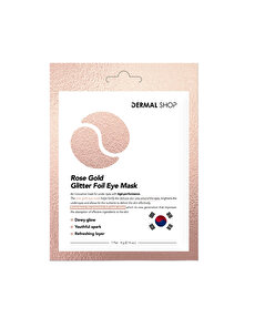 Dermal Dermal Rose Gold Flash Foil Göz Maskesi