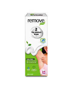 Remove Remove Care Tüy Dökücü Krem İnatçı Tüyler 2x100 ml