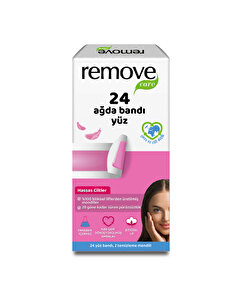 Remove Remove Care Yüz Ağda Bandı Hassas Ciltler 24'lü