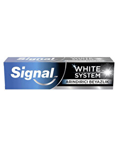 Signal Signal Diş Macunu White System Arındırıcı Beyazlık 75 ml