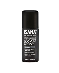 Isana Professional Isana Professional Saç Kapatıcı Sprey Siyah 75 ml