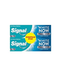 Signal Signal Diş Macunu White Now Extra Fresh 2x50 ml