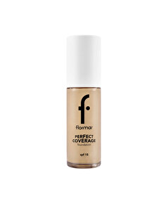 Flormar Flormar Perfect Coverage Yüksek Pigmentli & Yarı Parlak Bitişli SPF15 Fondöten 102 Soft Beige