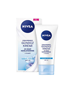 Nivea Nivea Nemlendirici Günlük Bakım Krem Normal/Karma Ciltler için E Vitamini İçerikli 50ml