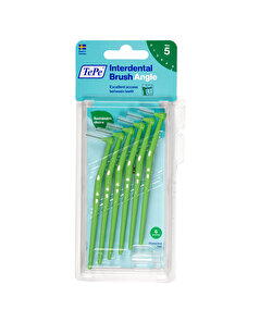 Tepe Tepe Arayüz Fırçası Angle Saplı 0.8 mm Yeşil 6'lı