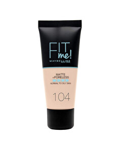 Maybelline Maybelline New York Fit Me Fondöten No: 104 Soft Ivory 30 ml