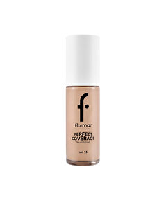 Flormar Flormar Perfect Coverage Yüksek Pigmentli & Yarı Parlak Bitişli SPF15 Fondöten 101 Pastelle