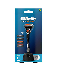 Gilette Gilette Proglide Erkek Tıraş Makinesi 4'lü Yedek Başlık ve Stand