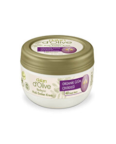 Dalan Dalan d'Olive Organik Üzüm Çekirdeği Kavanoz Krem 300 ml