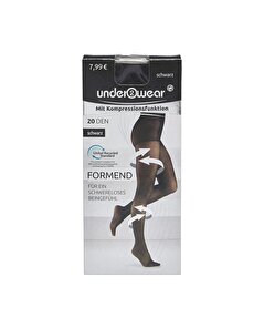 Underwear Underwear Külotlu Çorap Toparlayıcı 20 Den Siyah M Beden