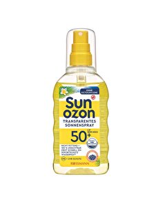 Sunozon Sunozon Transparan Güneş Koruyucu Sprey 50+SPF 200 ml