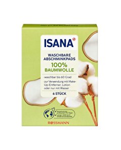 Isana Isana Pamuk Disk Yıkanabilir 6'lı
