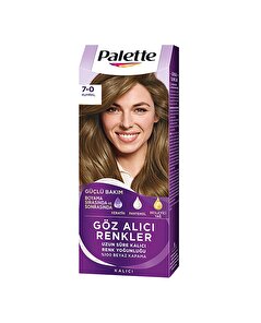 Palette Palette Saç Boyası Göz Alıcı Renkler 7-0 Kumral