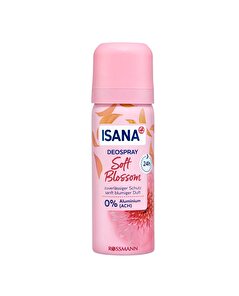 Isana Isana Deodorant Sprey Soft Blossom 24H Seyahat Boy 50ml