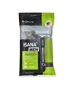 Isana Men Isana Men Tıraş Bıçağı 3 Bıçaklı 8 adet