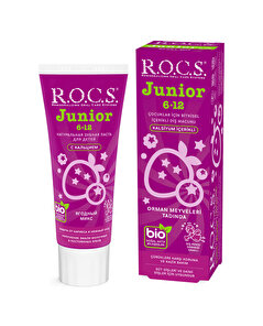 Rocs Rocs 6-12 Yaş Çocuklar İçin Diş Macunu Berry Mix 60 ml