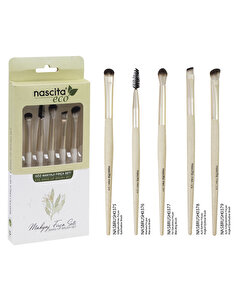 Nascita Nascita Eco Göz Makyaj Fırça Seti 5'li
