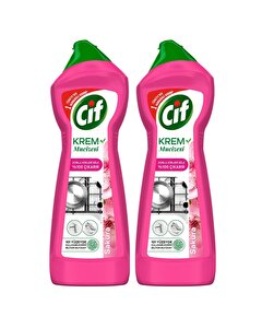 Cif Krem Sakura Yüzey Temizleyici 750 ml, 2'li Set