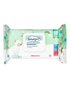 Babydream Islak Mendil Ekstra Hassas 80 adet