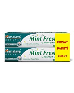 Himalaya Diş Macunu Bitkisel Mint Fresh 75 ml x2