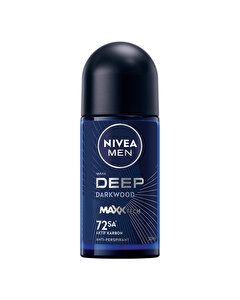 Nivea Men Erkek Roll-on Deodorant 72h Anti-Perspirant Deep Dimension 50 ml