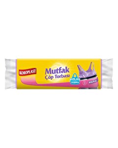 Koroplast Mutfak Çöp Torbası Kulplu 15'li