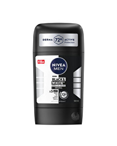 Nivea Men Stick Deodorant Black&White Invisible Original 50 ml