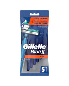 Gillette Blue2 Plus Kullan At Tıraş Bıçağı 5 Adet