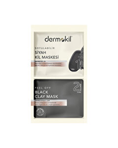 Dermokil Kil Maskesi Siyah Soyulabilir 2x7,5 ml