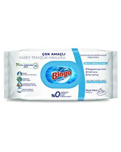 Bingo Yüzey Temizlik Havlusu Beyaz Sabun 96'lı