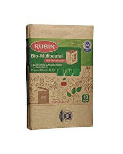 Rubin Çöp Torbası 10L Organik Atık 10'lu