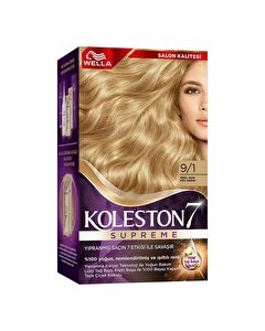 Koleston Wella Supreme Saç Boyası 9/1 Özel Açık Kül Sarısı