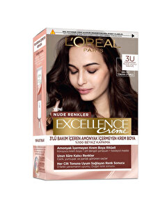 L’Oréal Paris Excellence Nude Saç Boyası Koyu Kahve 3U 1 adet