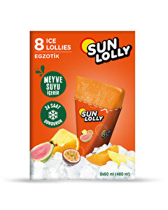 Sun Lolly Egzotik Aromalı Buz 8x60 ml