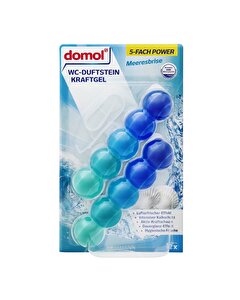 Domol WC Kokusu Jel Blok Power Okyanus Esintisi, 2 x 35 gr
