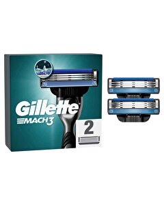 Gillette Mach3 Tıraş Bıçağı Yedek 2 adet