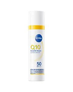 Nivea Q10 Yüz Güneş Kremi Kırışıklık Karşıtı Güneş Koruyucu SPF50 40 ml
