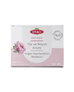Otacı Kuru Yüz ve Boyun Kremi Gül Kürü 50 ml
