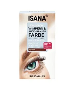 Isana Lash Color Kaş ve Kirpik Boyası Kahverengi 10 ml