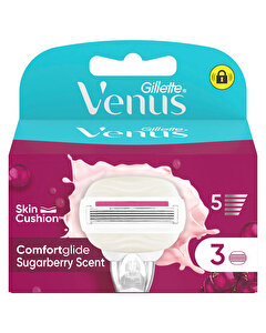 Gillette Venus Comfort Glide Sugarberry Yedek Başlık 3 Adet