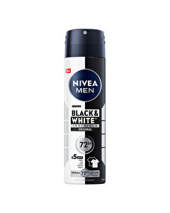 Nivea Men Erkek Sprey Deodorant Black&White Invisible Original 150ml