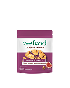 Wefood Glutensiz Granola Kuru incir & Cevizli 60 G