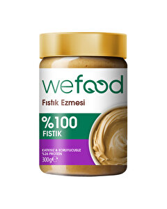 Wefood %100 Sade Fıstık Ezmesi 300 gr